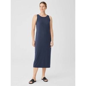 STRETCH JERSEY KNIT TANK DRESS